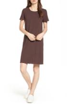 Women's Current/elliott The Beatnik T-shirt Dress - Brown