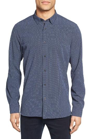 Men's Ted Baker London Werlwin Print Sport Shirt