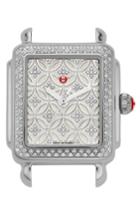 Women's Michele Deco 16 Diamond Diamond Dial Watch Case, 29mm X 31mm