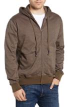 Men's Nifty Genius Cassius Regular Fit Hoodie Jacket - Brown