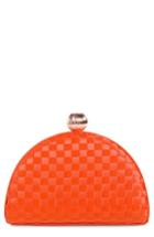 Ted Baker London Weave Bobble Clutch - Red