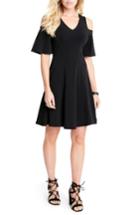 Women's Karen Kane Cold Shoulder Travel Dress - Black