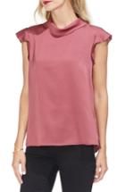 Women's Vince Camuto Ruffle Sleeve Top - Pink