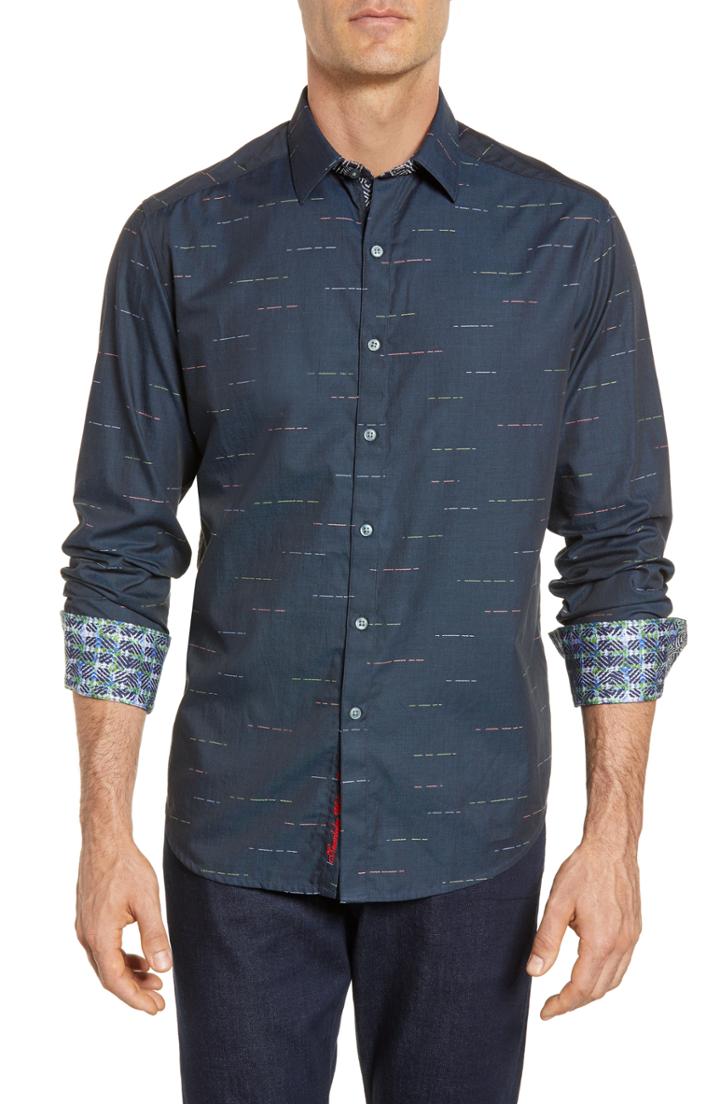 Men's Robert Graham Port Villa Classic Fit Sport Shirt