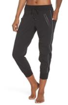 Women's Blanc Noir Jog Capris - Black