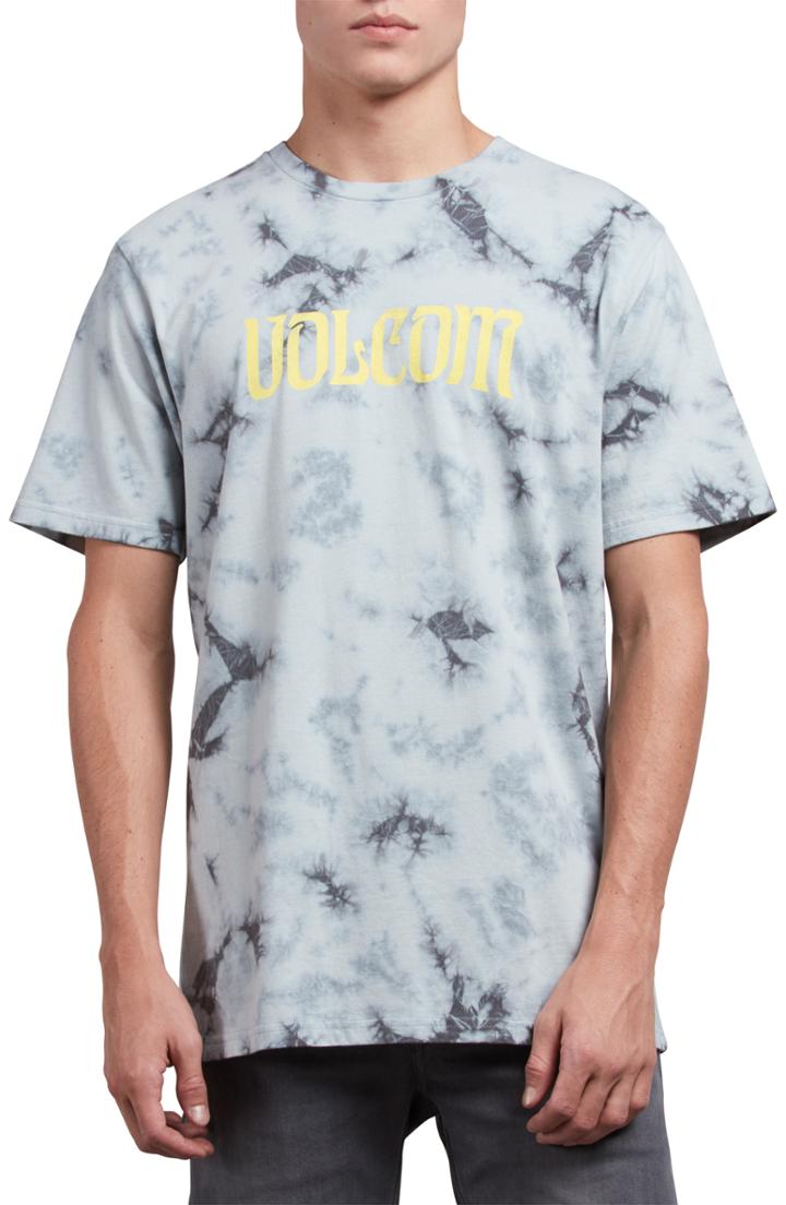 Men's Volcom Logo Graphic T-shirt, Size - Grey