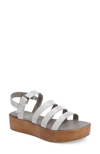 Women's Coconuts By Matisse Riot Platform Sandal M - Grey