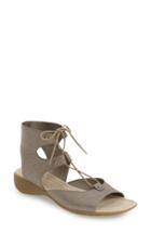 Women's The Flexx Lace-up Gladiator Sandal M - Metallic