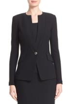 Women's St. John Collection Micro Boucle Knit Jackt