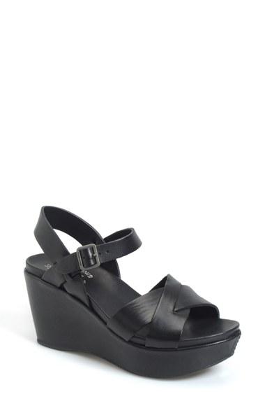 Women's Kork-ease 'ava 2.0' Platform Wedge Sandal M - Black