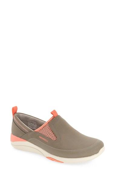 Women's Merrell 'applaud' Slip-on Sneaker M - Beige
