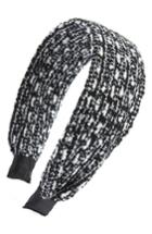 Tasha Tweed Headband, Size - Black