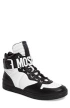 Men's Moschino High Top Sneaker Us / 39eu - Black
