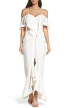 Women's C/meo Collective Covet Ruffle Off The Shoulder Gown - Ivory