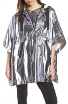 Women's Ivy Park Hi Shine Boxy Poncho - Metallic