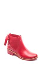 Women's Bernardo Footwear Paige Rain Boot M - Red