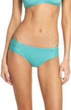 Women's Isabella Rose Beach Solids Maui Bikini Bottoms - Green