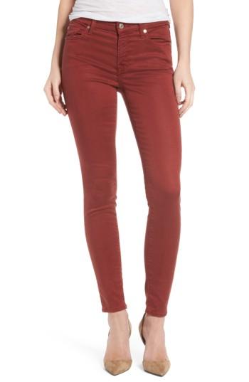 Women's 7 For All Mankind B(air) Ankle Skinny Jeans - Red