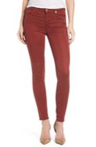 Women's 7 For All Mankind B(air) Ankle Skinny Jeans - Red