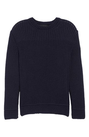 Men's Canada Goose Galloway Merino Wool Sweater, Size - Blue