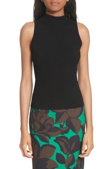 Women's Milly Mock Neck Knit Tank