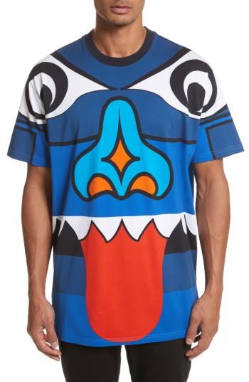 Men's Givenchy Totem Print T-shirt - Blue