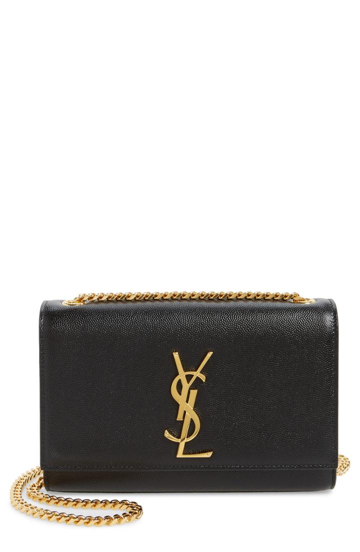 Saint Laurent Small Kate Chain Crossbody Bag - Blue