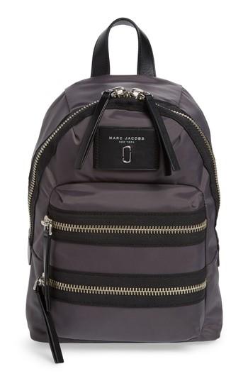 Marc Jacobs Mini Biker Nylon Backpack - Grey