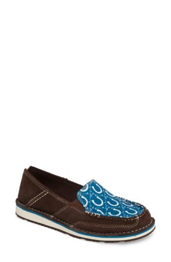 Women's Ariat Cruiser Slip-on Loafer .5 M - Metallic