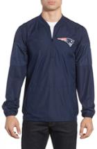 Men's Nike Lockdown New England Patriots Pullover Jacket - Blue