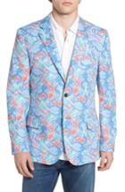 Men's Vineyard Vines Print Sport Coat R - Blue