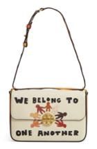 Tory Burch Harmony Leather Shoulder Bag - Ivory