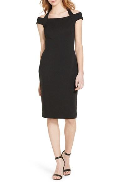 Women's Lauren Ralph Lauren Ponte Sheath Dress