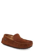 Men's 1901 Edmonton Faux Fur Moccasin M - Brown
