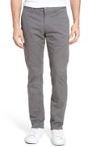 Men's Bonobos Tailored Fit Washed Stretch Cotton Chinos X 30 - Grey