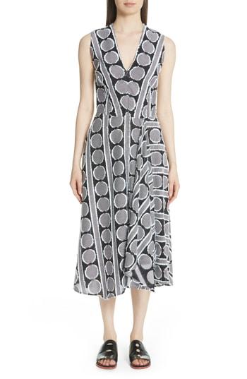 Women's Zero + Maria Cornejo Circle Fil Coupe Dress - Black