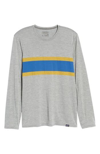 Men's Patagonia Logo T-shirt - Grey