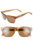 Women's Brightside Wilshire 55mm Square Sunglasses - Cedar/ Brown