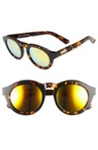 Women's Diff Dime 48mm Retro Sunglasses - Tortoise/ Gold
