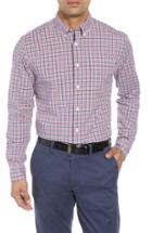 Men's Johnnie-o Finley Classic Fit Sport Shirt, Size - Red
