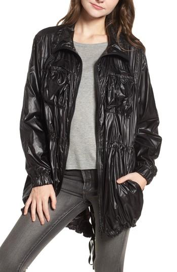 Women's Blanknyc Lightweight Long Jacket - Black