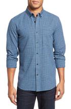 Men's Nordstrom Men's Shop Slim Fit Check Sport Shirt