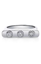 Women's Sheryl Lowe 3-bezel Diamond Bar Ring