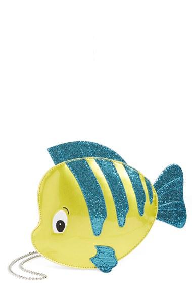 Danielle Nicole X Disney Flounder Faux Leather Crossbody Bag -