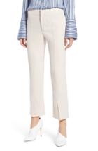 Women's Something Navy Skinny Slit Hem Pants