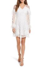 Women's Kas New York Shawna Eyelet Minidress - White