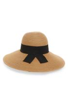 Women's Nordstrom Straw Floppy Hat - Brown