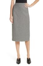 Women's Kate Spade New York Houndstooth Pencil Skirt - Black