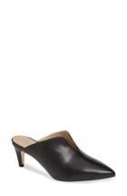 Women's Nordstrom Signature Allegra Notched Mule Us / 40eu - Black