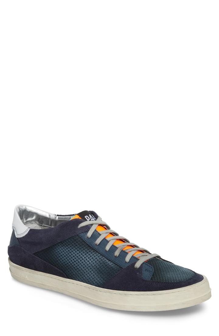 Men's P448 Queens Mesh Low Top Sneaker -8.5us / 41eu - Blue